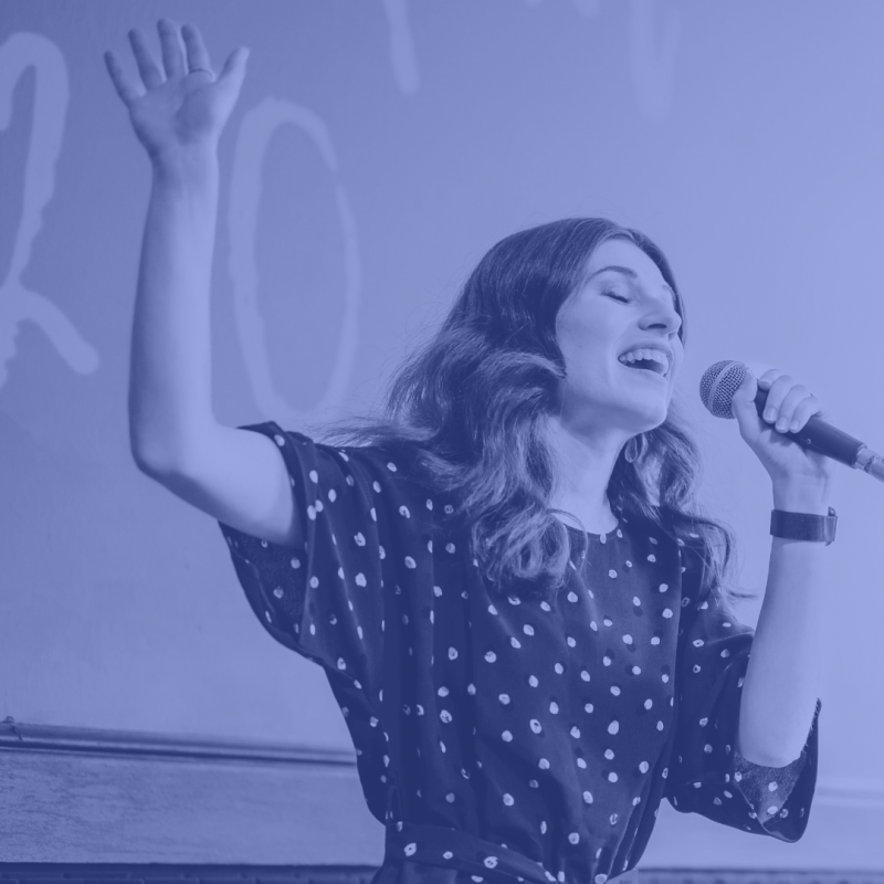 singing